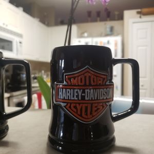 Harley' Davidson Oversized Ceramic Mug